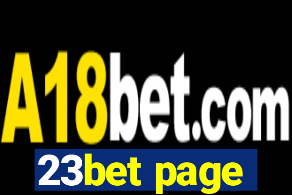 23bet page